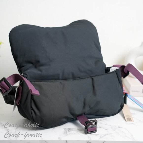 NWT Coach Coachtopia CQ859 Loop Puffy Wavy Dinky Bag in Black - Picture 15 of 16